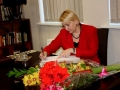 R. Budbergytė J. Marcikevičiaus bibliotekoje. Foto O. Valkauskienės  (10)