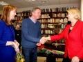 R. Budbergytė J. Marcikevičiaus bibliotekoje. Foto O. Valkauskienės  (5)