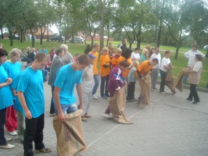 Bendruomenių sąskrydis Nemajūnuose 2010 m. labai patiko jaunimui.