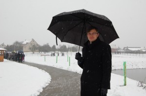 Architektas M.Pilkauskas tikisi, kad pirmasis jo suprojektuotas parkas ilgai džiugins vietos gyventojus.