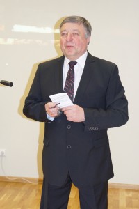 Prienų miesto seniūnas A.Matulevičius. 