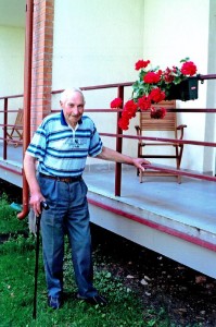 Juozas Mikalauskas Prienų globos namuose.