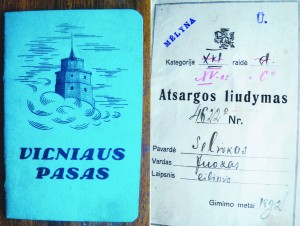 Įvairūs liudijimai (dokumentai).