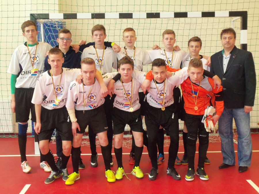 Turnyro nugalėtoja - Birštono SC komanda (treneris K.Joneliunas)