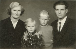 Lišauskų šeima, kai visi buvo kartu.