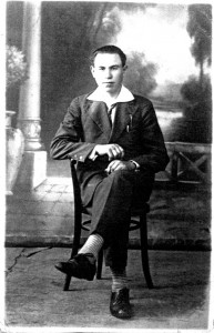 Mokytojas Pranas Paulionis (fotografuota 1929 m.).