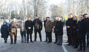 Daugiafunkcio sporto komplekso darbų pradžios pažymėjime dalyvavo daug garbių svečių ir Birštono bendruomenės narių.