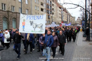 Pienininkų protesto akcija Vilniuje 2016     Foto O. Valkauskienės (11)