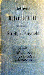 Algirdo Brundzos studij knygel