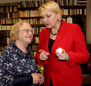 Prisiminimais gyvas pokalbis su buvusia mokytoja V. Beliūniene.