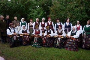 Skriaudžių kanklių ansamblis.