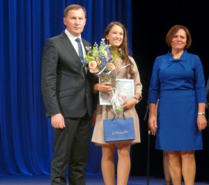 Geriausia gimnaziste pripažinta Gerda Nikionytė.