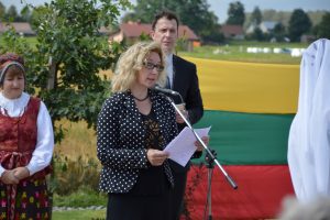Su gen. K.Skučo biografija ir likimu supažindino istorijos m.dr. A.Jurevičiūtė.