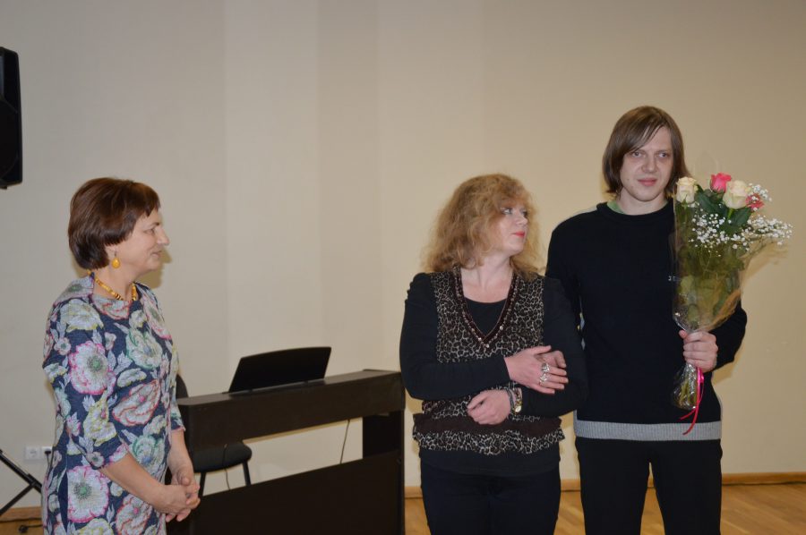 T.Matusevičiaus ir jo žmonos Viktorijos padėka pirmininkei I.Karsokaitei.